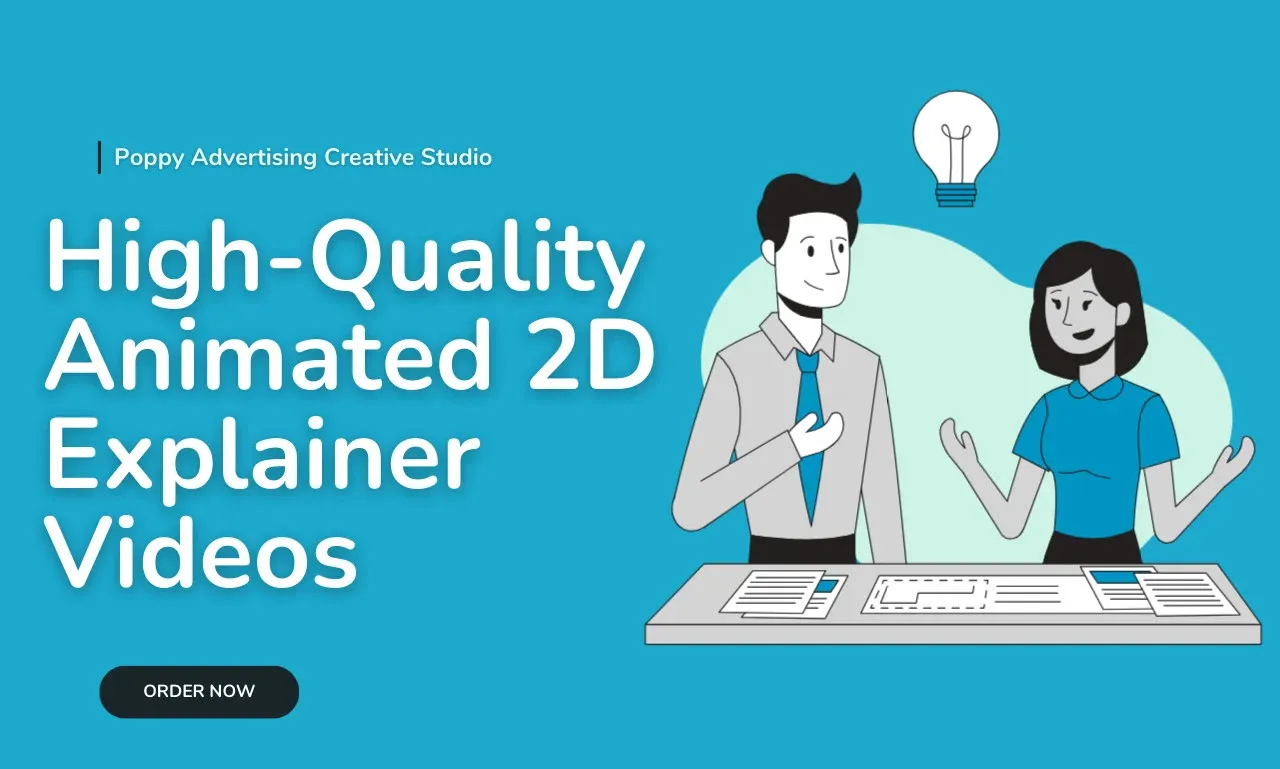 Poppy Advertising top quality 2d animation explainer videos